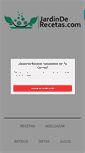 Mobile Screenshot of jardinderecetas.com